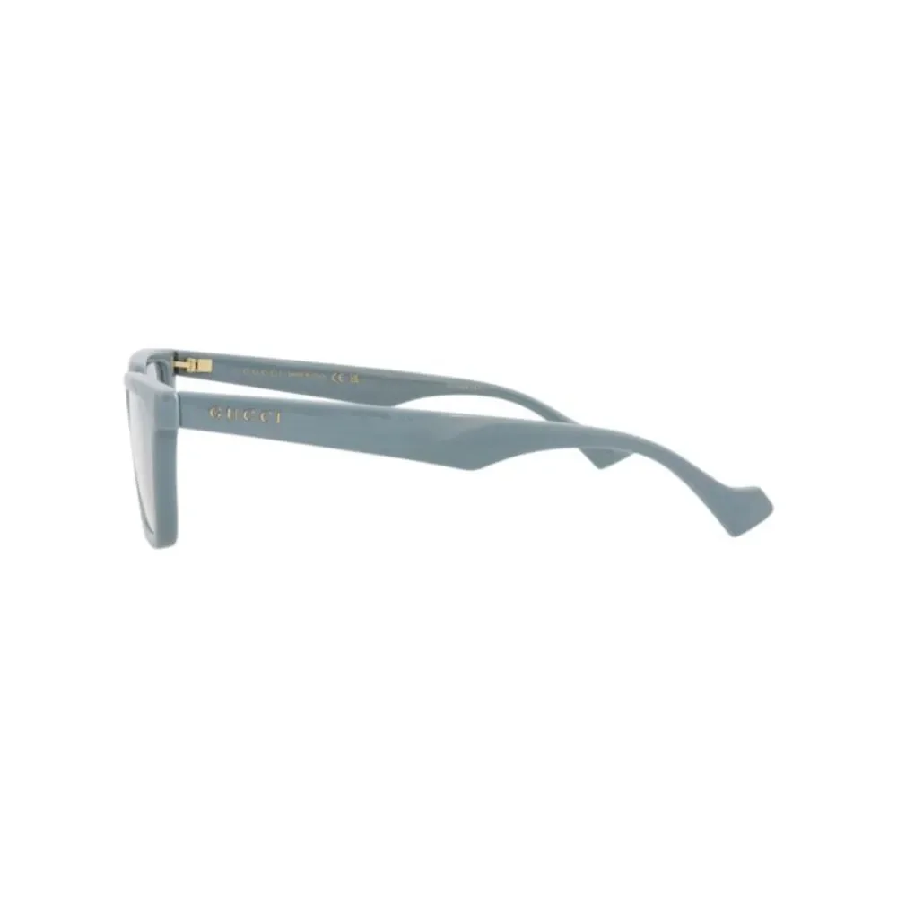 Gucci Square-Frame Injection Optical Frames Blue Mens